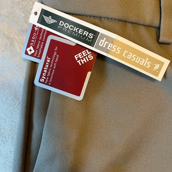 DOCKERS Mens Casual Dress Pants, sz 34/34 - Picture 4 of 4